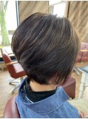 艶々グレーカラー　ナチュラルブラウンコラーゲントリートメント