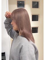 ロマリア ヒルズ 表参道 原宿(Lomalia HILLS)&nbsp;ピンクベージュ[表参道/原宿/ダブルカラー/ケアブリーチ]