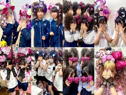 ヘアセットアップス(UP's)の写真