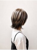 Color Lounge ホワイトシルバーエンドカラー