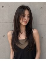 エイチ ウルフカット 大阪梅田(811)&nbsp;ハイライトショートレイヤーミルクティーグレージュミニボブ