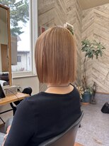 サンタベリー美容室&nbsp;ショートボブ×酸性縮毛矯正