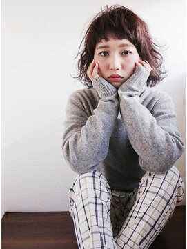 グレース(GRACE) 眉上前髪ショートパーマスタイル（担当　宮本）