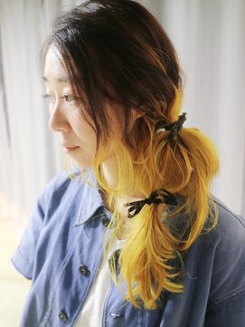 ランド(LAND) candy yellow gradation color☆