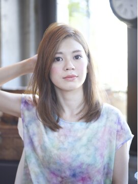 マリオ ヘアー デザイン(MARIO HAIR DESIGN) MARIO☆透け髪シャイニーストレート