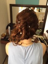 ロカット サロン(Roquat Salon)&nbsp;ルーズロングサイドアレンジ【ヘアセット  浴衣 立川/立川南口】