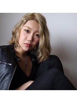 ピースヘアサロン(PEACE hair salon) ☆触りたくなるペールブロンド☆