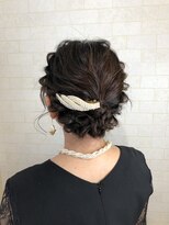 アルマヘア(Alma hair)&nbsp;【　編み込みゆるふわアレンジ　】Alma hair 青木杏奈