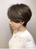 簡単にキマる 質感ショート