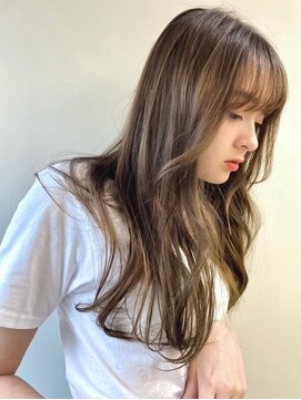 ラル 立川(lar) クリアベージュ_くびれミディラベンダーカラー