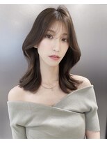 アイヴィー(IVY)&nbsp;韓国風くびれヘア【田部井達朗】