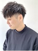 【FOLK】メンズは好印象・清潔感☆ツーブロツイスパショート♪