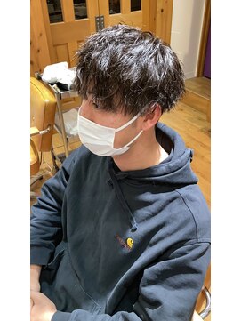 アヴァンス 天王寺店(AVANCE.) 王道マッシュ×ツイストパーマ