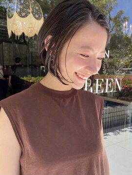 スクリーンギンザメゾン 銀座(SCREEN GINZA MAISON.) 黒髪カタログ/クラゲヘアー/オリーブ/銀座