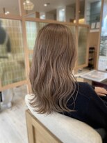 アドラーブル 長岡リップス旭岡店(adorable)&nbsp;透明感カラー 【ミルクティーベージュ】 10代20代30代