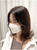 韓国風ヘア/エギョモリ/ボブ