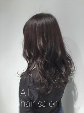 エイルミヤザキ(Ail Miyazaki) Ail　style　外国人風ベージュグラデーションカラー