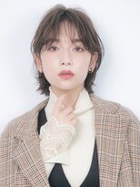 バイオレット 表参道店(Violet)&nbsp;ショコラアッシュ,ミディアムヘア