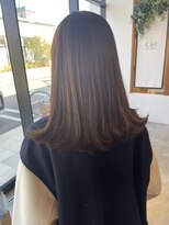 サラビューティーサイト 志免店(SARA Beauty Sight) 30代40代大人可愛いミルクティーベージュロング☆山之内