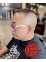 バーバー アカダマ&nbsp;角刈り