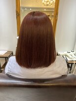 アビント バイ レシッド 武蔵小杉(abinto by rcid)&nbsp;ブリーチなし暖色カラーで明るめカラーリング