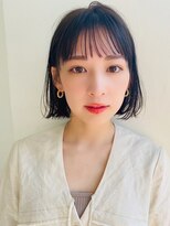 ハニーシブヤ(HONEY shibuya)&nbsp;【HONEY渋谷】おさまり抜群☆楽チン切りっぱなしボブ★