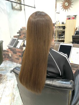 リノナ(Linona) ★小顔効果カット インナーカラー 髪質改善 ハイライト 韓国