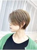 洗練されたショートボブ
