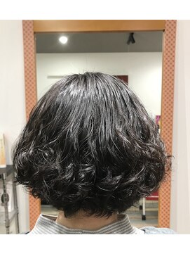粧 髪質改善パーマ＋カット＋marbbマイクロバブル