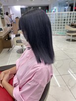 アッシュ 下北沢店(Ash)&nbsp;ブリーチ1.2回でできるラベンダーグレーカラー