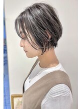 【ハイライト】×【アディクシーカラー】で透明感のある外国人風のヘアカラーに☆