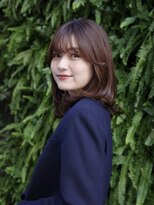 ビュートリアム265(BEAUTRIUM 265) ◆ミディアムレイヤー/レイヤーカット/銀座/くびれヘア/ブラウン