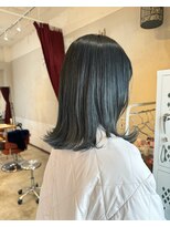 ルブランヘアギャラリー(Le blanc hair gallery) ブルー系カラー