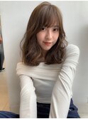 20代30代大人可愛い小顔デジタルパーマナチュラル毛先パーマ