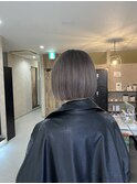 ハイトーンボブ/グレー