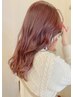 【コミヤ限定】カット+ブリーチなしダブルカラー