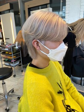 ダブル(W) メンズ/ハイトーン/藤が丘