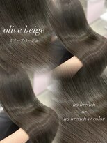 アイシー 表参道(ICY)&nbsp;透明感オリーブベージュオリーブグレージュ髪質改善＊RINA