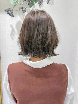 ロンドミラー 博多店(Lond Mirror) 韓国風切りっぱなし小顔ボブ/黒髪地毛風カラー/博多