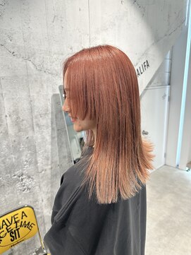 カリファ 田町(KHALIFA) ケアブリーチ/ダブルカラー/デザインカラー/ミディアムヘア