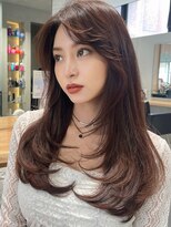 【MINX】似合わせフェミニンロングレイヤー_銀座/髪質改善