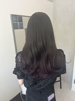 ゴートファクトリー(G.O.A.T factory)&nbsp;裾カラー×ラベンダー