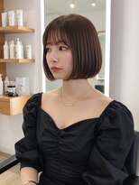 グルグル 下総中山店(GULGUL)&nbsp;下総中山/ボブ/顔周り/レイヤーカット/ブリーチなしカラー