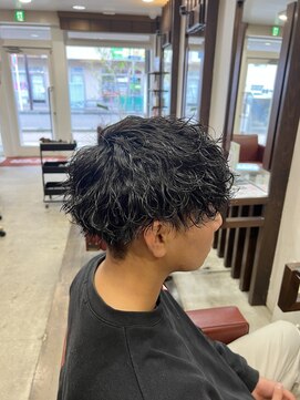 ハイパー(HYPER) 波巻きスパイラルパーマ(メンズ/眉毛/メンズパーマ)