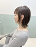 【田邉麗限定】カット＋カラー＋2stepトリートメント(頭皮肩のマッサージ付)