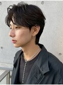 池袋/ショート/ビジネスショート/センターパート/刈り上げ