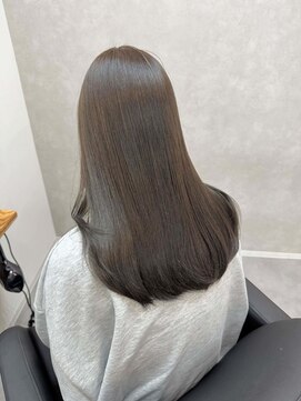 ワク 藤沢店(waku) オリーブ　ブリーチなし　髪質改善