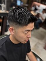 フォーコーナーズカットショップスリーセント 栄(FourCornersCutShop 3/cent)&nbsp;フェードショート