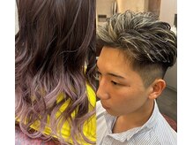 裾カラーやハイライト、バレイヤージュもお任せください☆