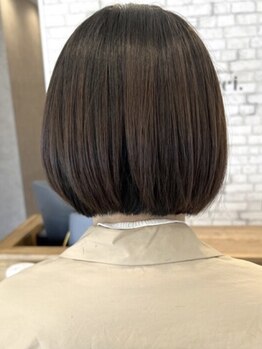 【髪質改善縮毛矯正ストレート】カラーのダメージによるパサつき,くせ毛/うねり~ダメージ毛まで幅広く対応!